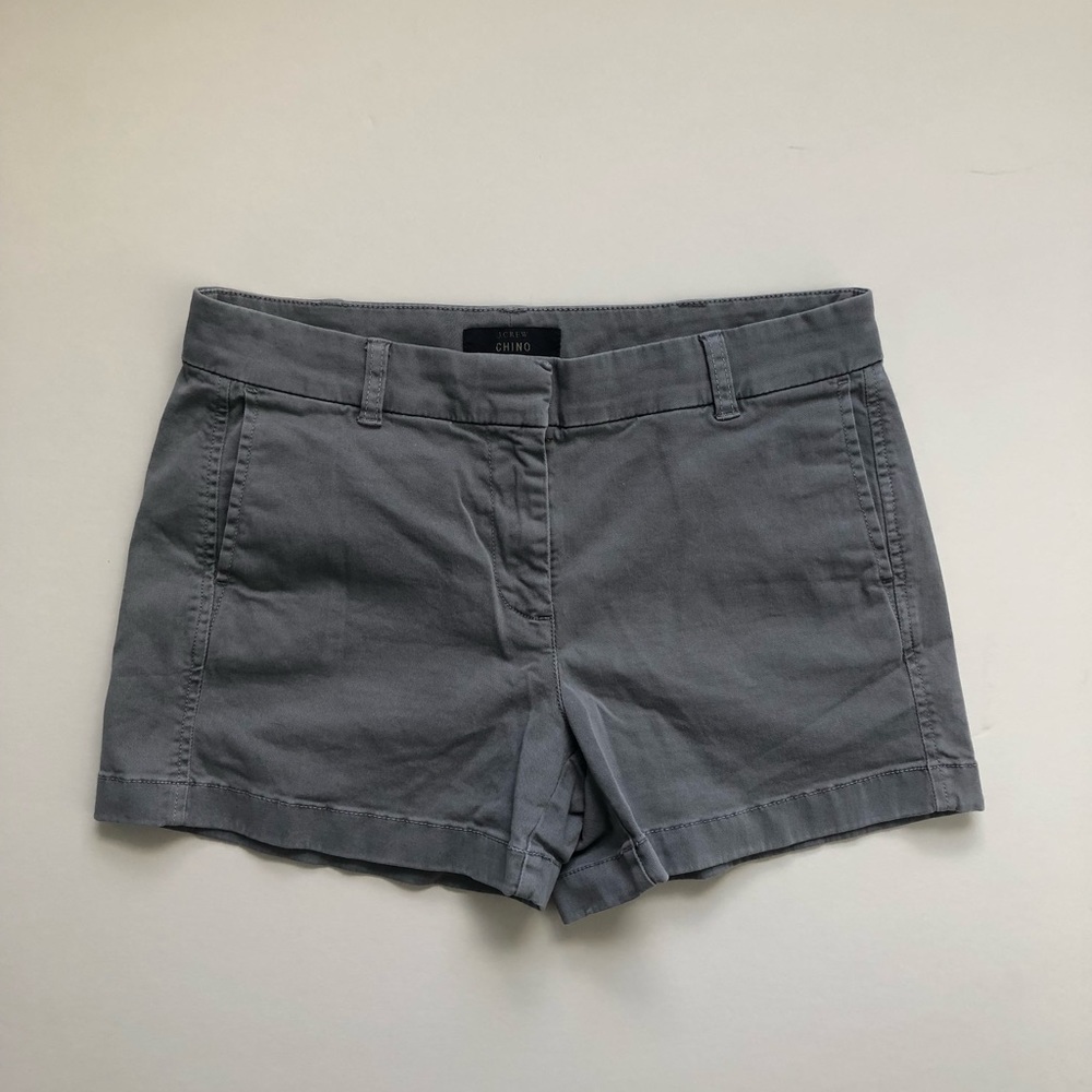 J. Crew Grey Chino shorts
